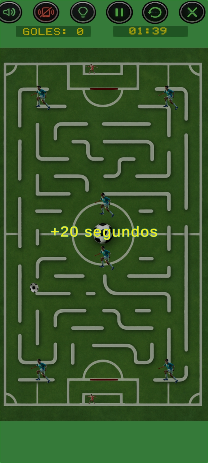 Captura 1 - Futbolito Laberinto